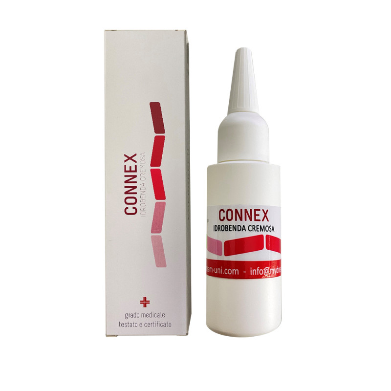 CONNEX 50ml - Idrobenda Cremosa per patch cutanea e protesi di capelli