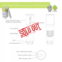 Microcamera Analisi del Capello USB 250X