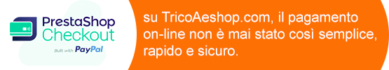 su TricoAeshop.com, il pagamento on-line non è mai stato così