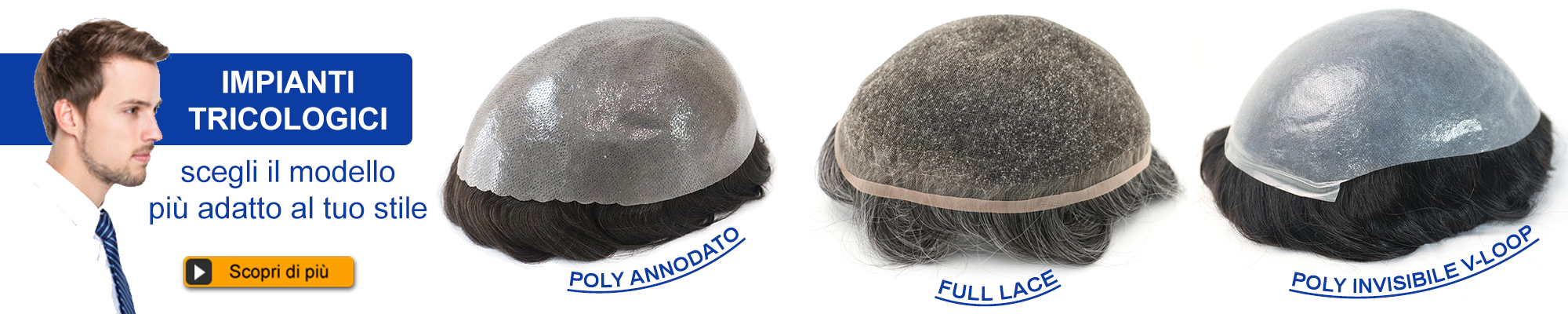 Scegli la tua PROTESI di CAPELLI su TricoAeshop.com