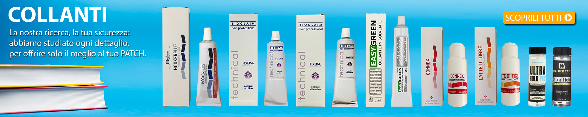 Scegli il COLLANTE giusto per il tuo PATCHCUTANEO