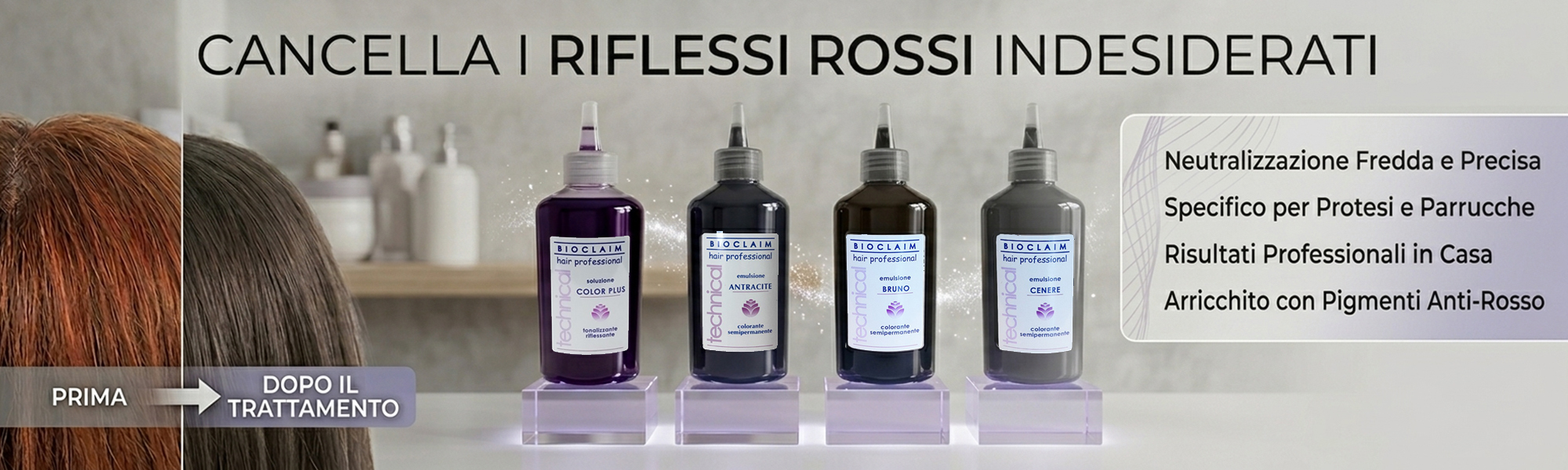 Elimina il ROSSO dai CAPELLI del PATCH con TricoAeshop.com