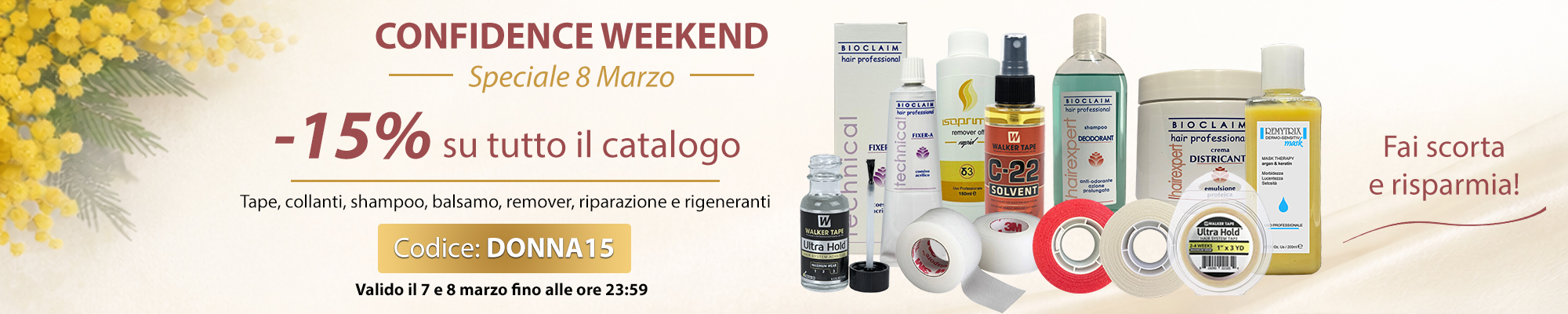 Promo FESTA DELLE DONNE su TricoAeshop.com -15%