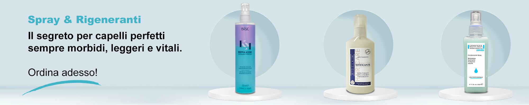 Spray & Rigeneranti per i Capelli del PATCH sempre perfetti. Ordina Adesso!