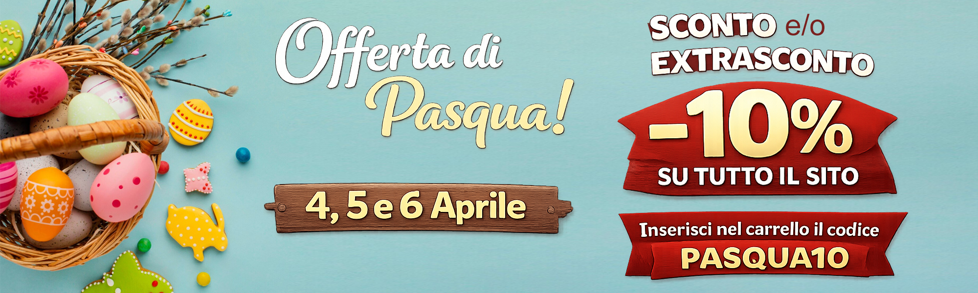 Sconto Buona Pasqua da TricoAeshop.com